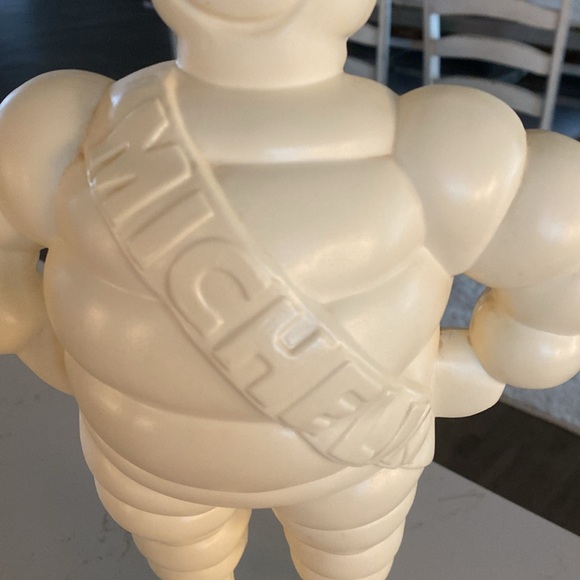 Vintage 1981 Michelin Man Bibendum Plastic Doll 12.5 inches tall Made in France. - Picture 4 of 4